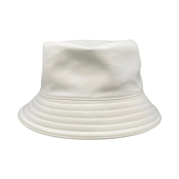 Hermes Hat Bucket Hat Harper Emile Size 58 Cotton White Navy main image 7